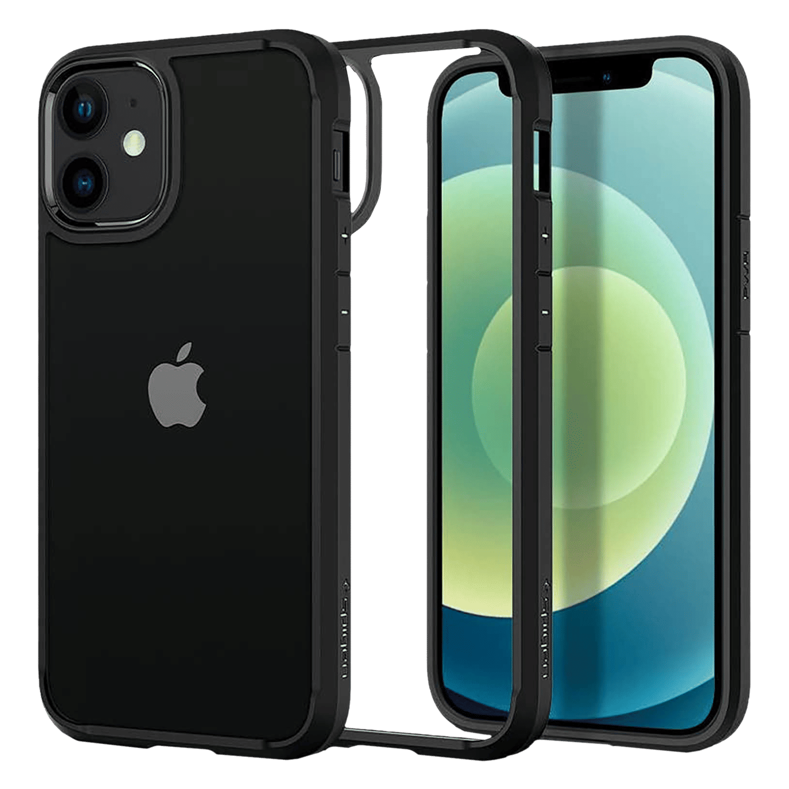 Buy spigen Crystal Hybrid TPU Back Cover for Apple iPhone 12 Mini